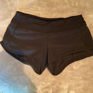 Black lululemon shorts